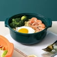 thumbnail image 3 of Cheeren Polypropylene Green Microwavable Bowl with Lid, 3 of 6