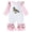 Pink, variant on Xyant Baby Girl Fall Winter Clothes Newborn Silly Goose Romper Long Sleeve Round Neck Jumpsuit Cute One Piece Outfit (Pink,3-6 Months)