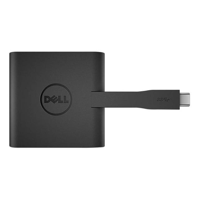 Adaptador Dell de USB-C Macho a Ethernet/USB 3.0 Hembra . Dell 470-ABQN