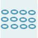 thumbnail image 1 of Paquete de 12 juntas de barrena de drenaje marino para Mercury OE: 12191833, 1 of 5
