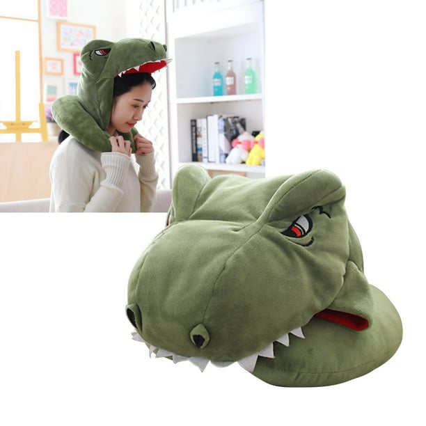 Neck pillow with animal cheap hood