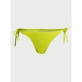 thumbnail image 4 of No Boundaries Women's Crinkle Side Tie Bikini Bottom, Sizes XXS-XXL, 4 of 5