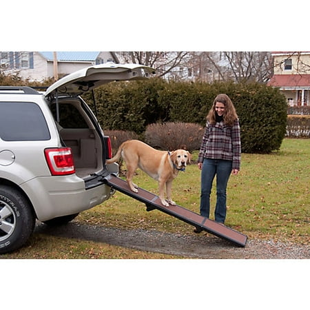 Dog Travel Ramp - Pet Gear Travel-Lite Tri-Fold 71'' Pet Ramp