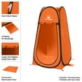 thumbnail image 2 of Wakeman Outdoors Pop Up Privacy Tent, Dressing Room, or Bathroom (Orange), 2 of 8