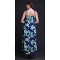 thumbnail image 2 of Bimba Robe Longue Chic Imprimée Teinture sur Nœuds pour Femmes, Style Bohème, Maxi d'Été, Tenue de Plage - Petit, 2 of 6