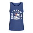 thumbnail image 4 of Zmoon Men's 3D Digital Printing Street Style Loose Beach Coconut Tree Vacation Vest, 4 of 4