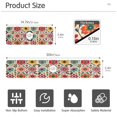 thumbnail image 3 of Yayeee Faucet Mat for Kitchen Sink 14.7" Diatomite Long Splash Guard Pad, Colorful Flowers, 3 of 7