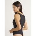 thumbnail image 4 of Joyspun Women's Seamless Slimming High Neck Bodysuit, Sizes XS-XXXL, 4 of 8
