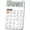 White, variant on CATIGA 12 Digit Desktop Calculator with Large LCD Display, Round Design Big Button, Dual Power, Standard Function for Office, Home, School, SD-1292