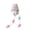 Pink, variant on Interactive Catnip Cat Toy for Daily Boredom Relief, Cute Bunny Shaped Stuffed Teaser Doll with Bell and Pom Poms for Indoor Kittens, Smart Physical Exercise Hunting Game Toy