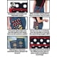 thumbnail image 4 of Bolsa de pasaporte con estampado de Mickey Mouse de Disney, color negro, 4 of 9