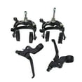 thumbnail image 2 of Bike Brake Set, Lightweight Sensitive Symmetrical Design Bike Brakes Calipers Heavy Duty  for  Folding Bike, 2 of 7