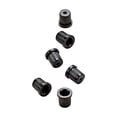 thumbnail image 1 of Thinsony 6 Pieces String Ferrules Black Study Exquisite Small Instrument Part Electric Guitar Replacing Parts Strings Fixator Replacement, 1 of 6