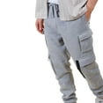thumbnail image 5 of Brooklyn Cloth Men's Fleece Utility Cargo Sweatpants, Comfortable, Functional, Heather Grey, Medium, 5 of 5
