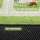 thumbnail image 2 of Alfombra LIVEBOX Verde para Niños, 90x150 cm, Lavable, Tapete de Juego con Carretera, 2 of 8