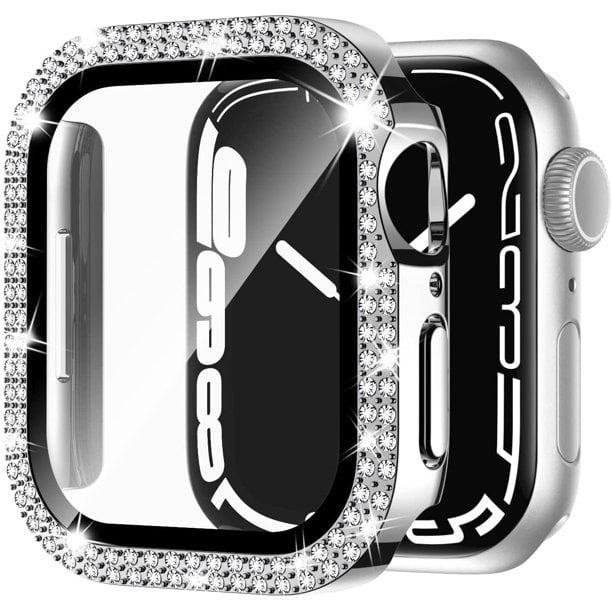 Apple Watch Case Series 8, Series 7 for 41mm Diamond Glitter Watch Case