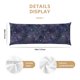 thumbnail image 3 of Fotbe Watercolor Indigo Funda para Almohada Corporal con Diseño, Funda de Microfibra Ultrasuave de 20x54 Pulgadas, Ropa de Cama Elegante, 3 of 7