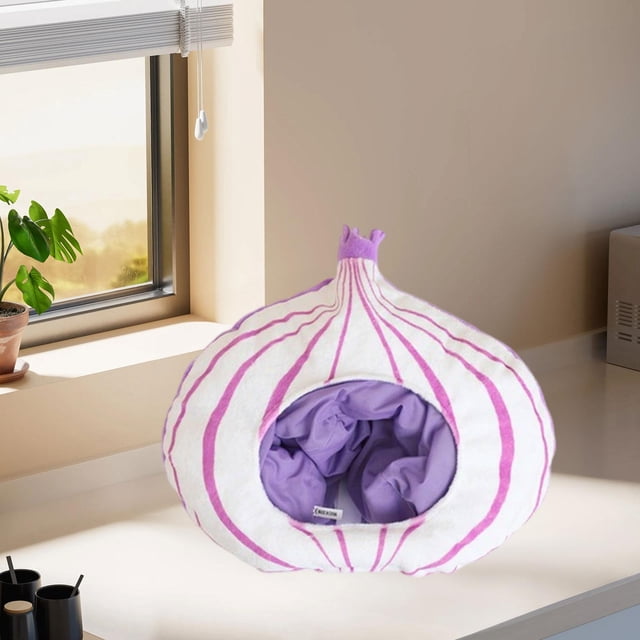 Sombrero de casco de cosplay de cebolla para los festivales Etapa del regalo de cumpleaños de Acción de Gracias