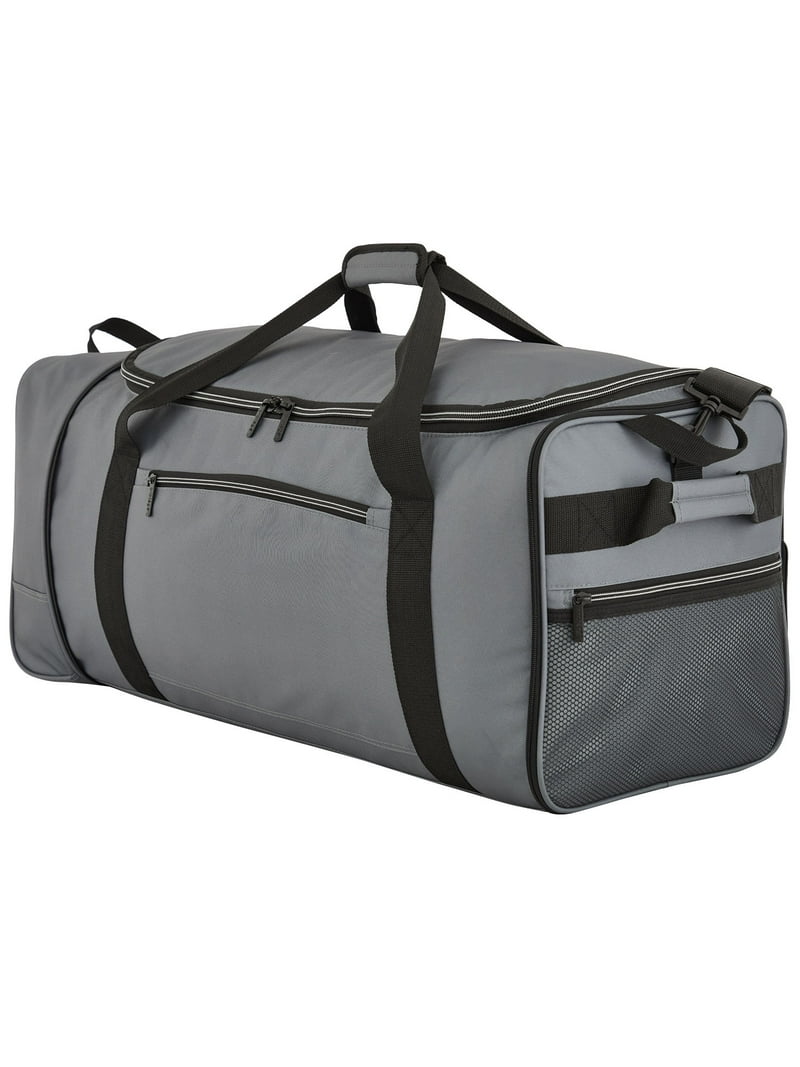 Protégé Navigation 32-inch Collapsible Rolling Duffel, Gray