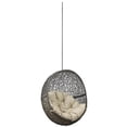 thumbnail image 3 of Modway Hide Outdoor Patio Swing Chair Without Stand in Gray Beige, 3 of 3