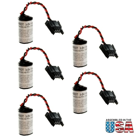 Allen Bradley Guardmaster - 5pc ALLEN BRADLEY SLC 5/01, 5/02, 5/03, 5/04, 5/05 PLC Batteries FAST USA SHIP