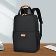 thumbnail image 1 of COM1950s Large Capacity Laptop Backpack for Adults, Durable Travel Backpack with USB Port, Waterproof Nylon Design for Outdoor Activities, 1 of 9