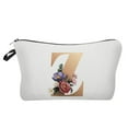 thumbnail image 2 of DPTALR Ladies Travel Portable Gold Digital Letter Printing Cosmetic Bag, 2 of 2