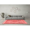thumbnail image 3 of Ahgly Company Indoor Square Persian Red Traditional Area Rugs, 8' Square, 3 of 4