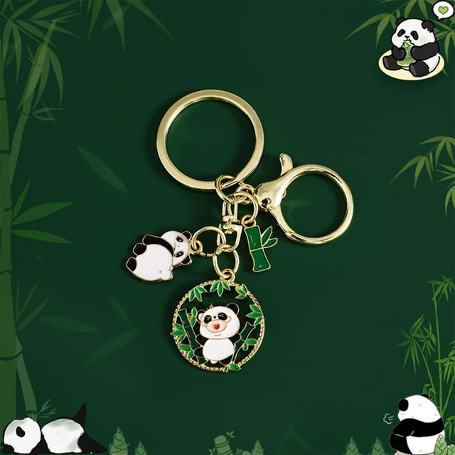 Rapeiae Cute Metal Keychain Multiple Cute Styles to Choose From Light weight and Portable Decorative Pendant