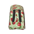 thumbnail image 3 of Disketp Strawberry Floral Estuche de Lápices de Doble Capa con Tapa Abatible y Cremallera, Organizador Escolar para Adolescentes y Adultos, 3 of 7