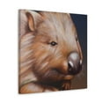 thumbnail image 2 of Wombat in Hyperrealism - Canvas, 2 of 10
