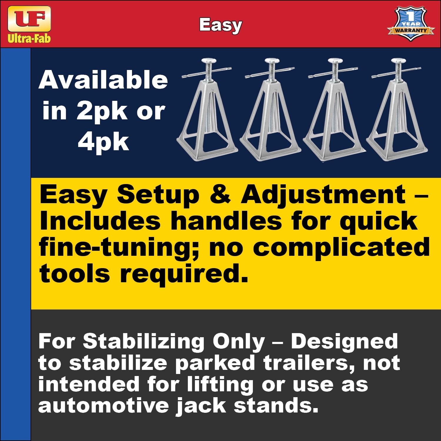 Tripod Stabilizer (Aluminum) 19-950200 (Ultra-Fab Products)