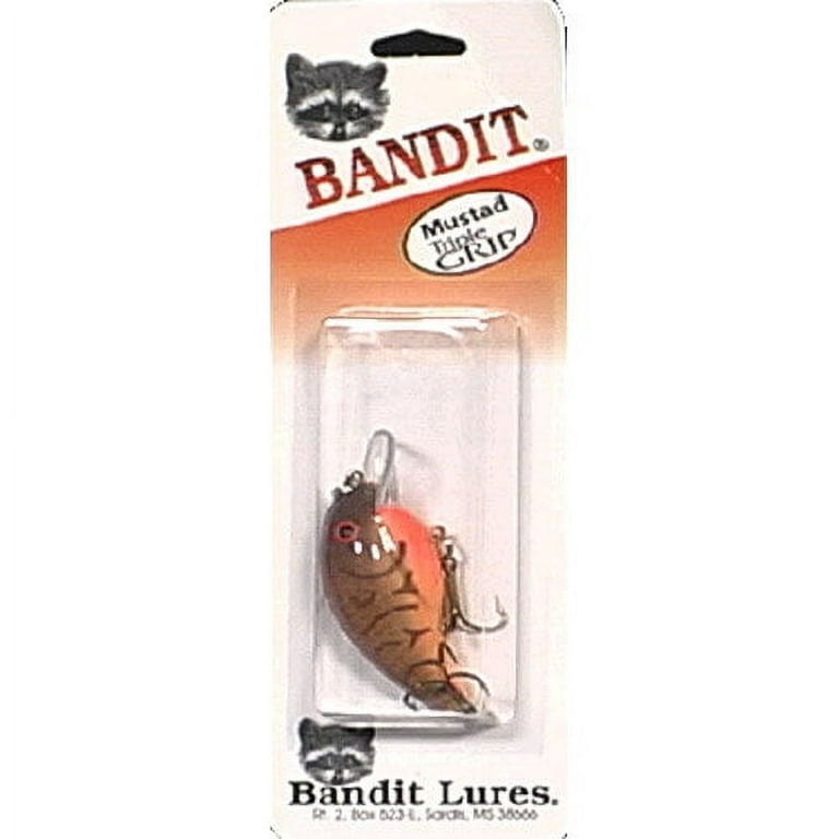 Bandit Series 100 Crankbait 2 Brown Crawdad Orange Belly 1/4 oz