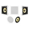 VM Audio Elux 6.5" 5.1 Home Theater In-Wall In-Ceiling Surround Sound System