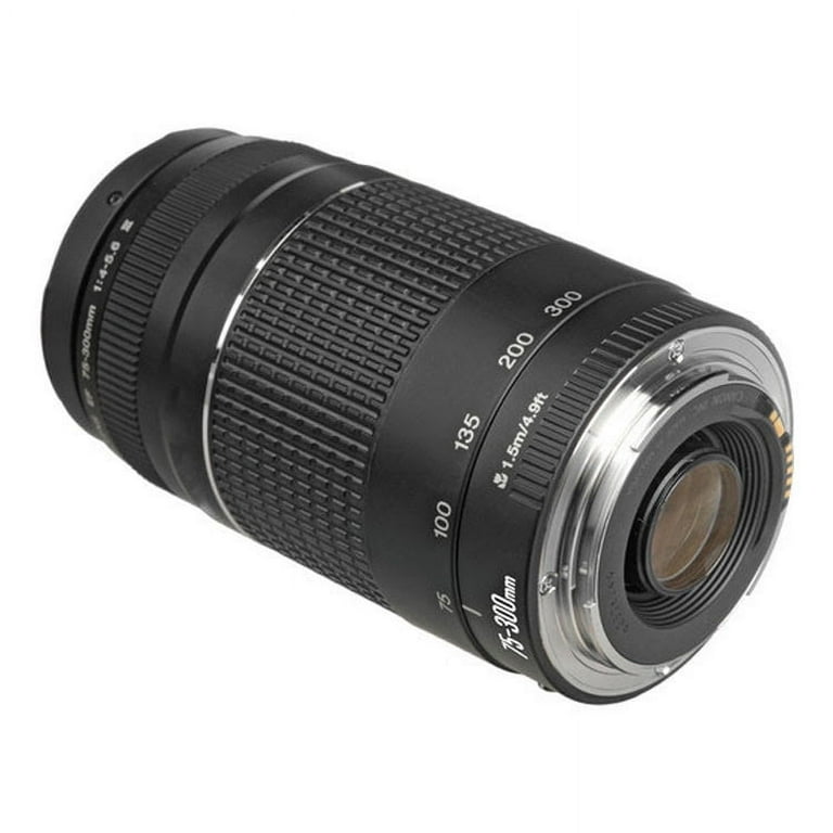 Canon EF 75-300mm f/4-5.6 III DSLR Camera Zoom Lens with