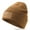 Camel, variant on American Flag Embroidered Knit Cuffed Beanie for Men Women Tactical Winter Warm Hat