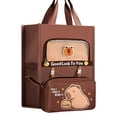 thumbnail image 1 of Langgg Primary School Storage Pack Cartoon Printing Kit Large Pencil Case Dolphin Bag Pockets Case Book Capacity Tutoring Kit type+1, 1 of 6