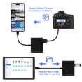 thumbnail image 4 of Lector de tarjetas de memoria SZHAIYIJIN USB-C a Lightning de doble ranura, 4 of 6