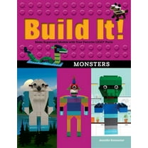 Build It! Build It! Monsters: Make Supercool Models with Your Favorite Lego(r) Parts, Book 16, (Paperback)