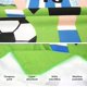 thumbnail image 4 of Toalla de baño para niños, gorro de playa, ducha, secado rápido, tapete para piscina, niños, niñas, niños de 2 a 8 años, jugadores de fútbol, 4 of 4