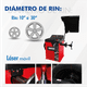 thumbnail image 3 of Balanceadora Laser para Llantas de Autos y Camionetas HANTEC 10 A 30 Pulgadas Automotriz Hantec Herramienta Automotriz, 3 of 9