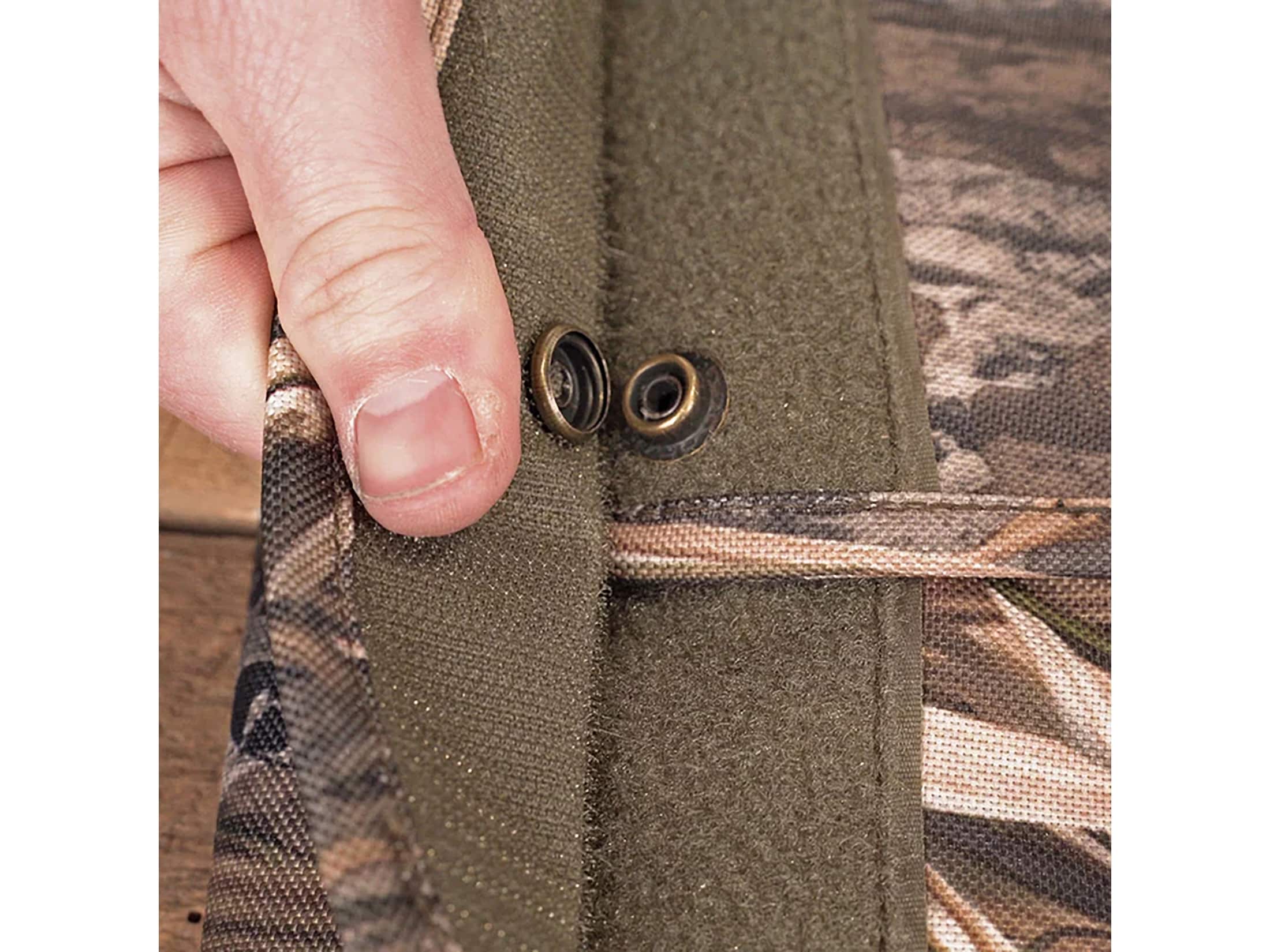 Drake Side-Opening Padded Gun Case Green Timber