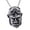 no chain, variant on PAMTIER Men's Stainless Steel Vintage Domineering Cool Handsome Monkey King Profile Picture Head Biker Pendant Necklace Silver Free Chain