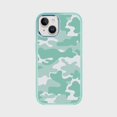 thumbnail image 1 of Caseco iPhone 15 Case With Mag-Safe - Teal Camo, 1 of 1