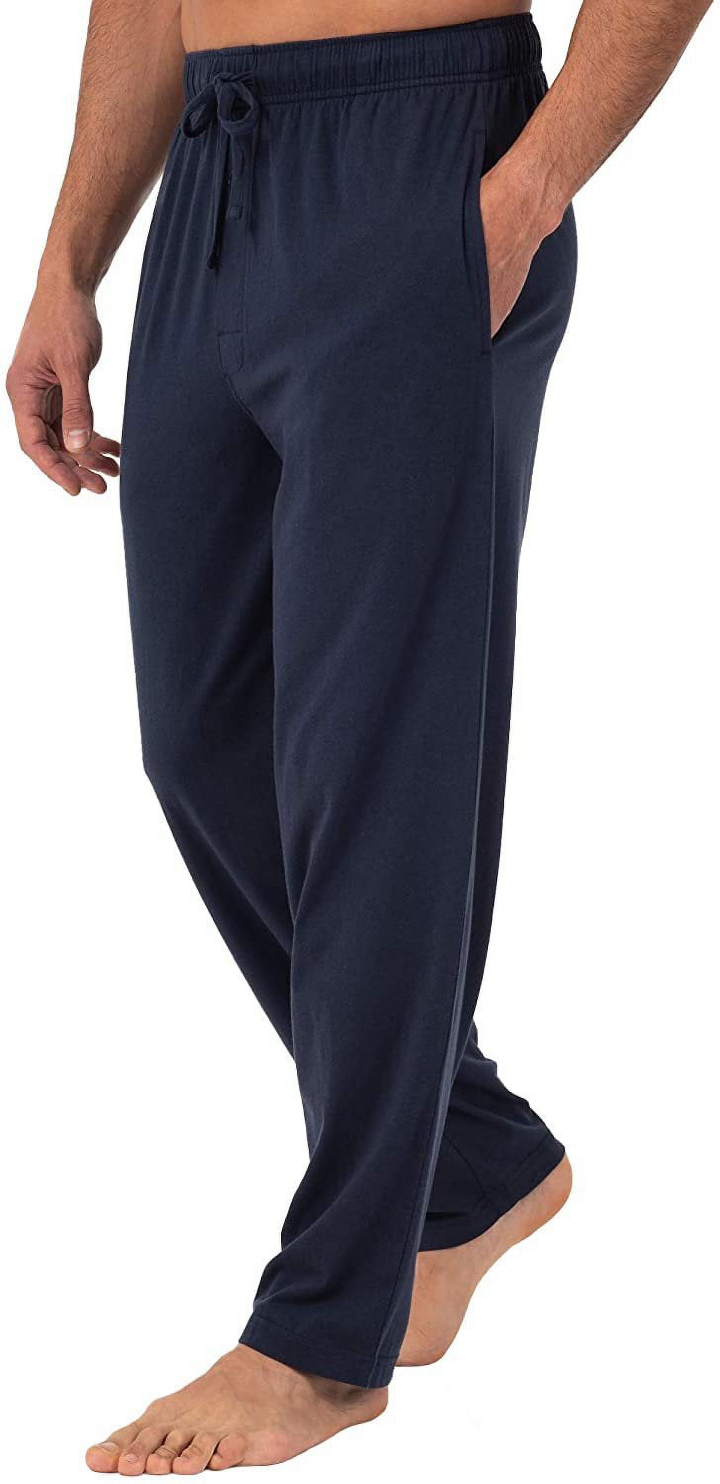 Fruit of the Loom Men's and Big Men's Jersey Knit Pajama Pants, Sizes S-6XL - image 5 of 7