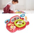 thumbnail image 4 of Volante De Simulación De Bebé, Sensación De Dirección Del Volante Para Niños Que Mejora La Música, Faros Intermitentes Para Educación Temprana Amonsee No, 4 of 7
