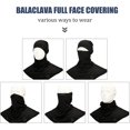 thumbnail image 5 of RV Baraklava Máscara protectora de cuello de verano (negro), casco de motocicleta transpirable, forro para casco para ciclismo al aire libre, senderismo, protección solar y protección UV para casco multifuncional al aire libre Rojo Verde, 5 of 5
