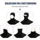 thumbnail image 5 of Baraklava Máscara protectora de cuello de verano (gris), casco de motocicleta transpirable, forro para casco para ciclismo al aire libre, senderismo, protección solar y protección UV para casco multif, 5 of 5