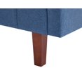thumbnail image 6 of CHEERFUN Factory Tufted Back Sofa Mid-Century Convertible Sofa Bed for Living Room, Blue, 6 of 7