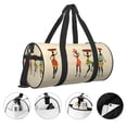 thumbnail image 3 of Fotbe African Women Bolsa Deportiva de Lona Plegable con Estampado, Bolsa de Gimnasio con Bolsillo Seco/Húmedo, Bolsa de Viaje Ultraligera de Gran Capacidad, 3 of 6